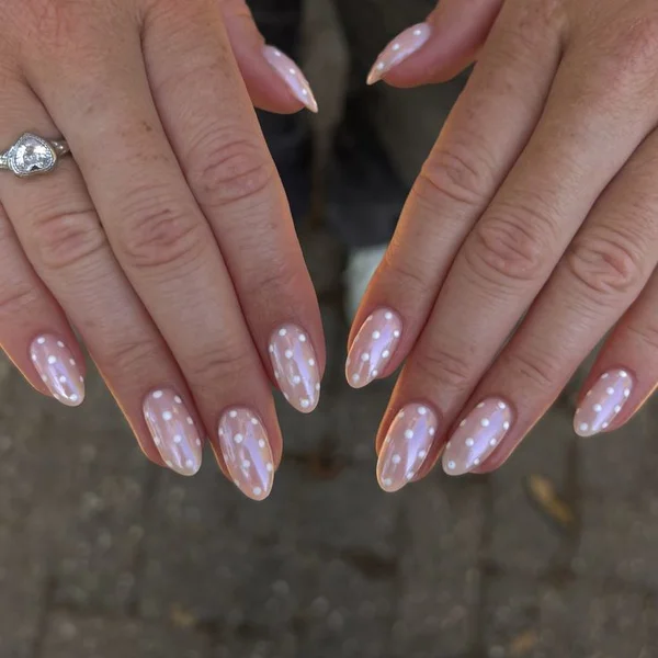 Дизайн з перламутровою втіркою