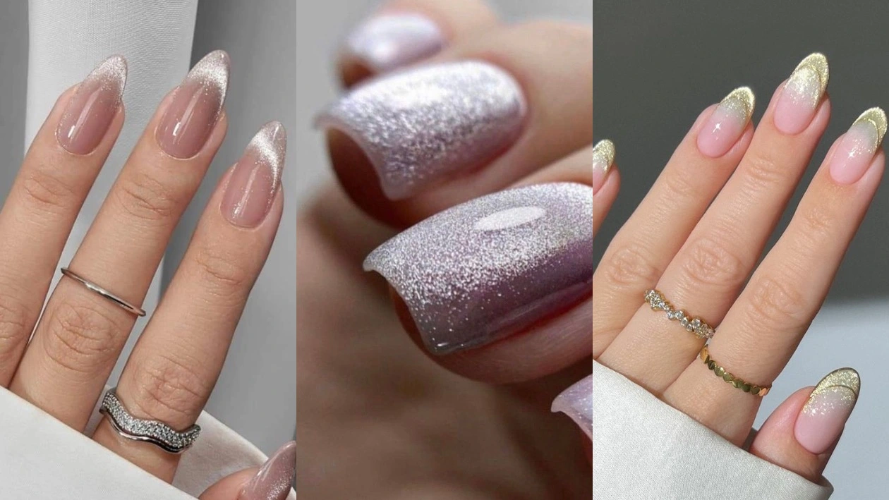 60 фото новинок трендового манікюру “котяче око” 2026 року