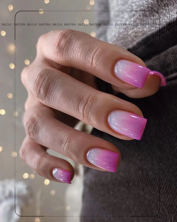 Яскравий дизайн омбре