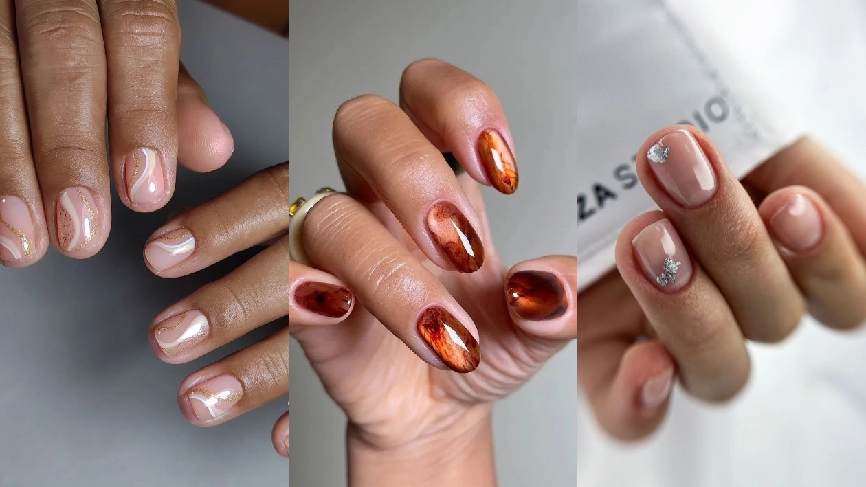 Модний манікюр зима 2025-2026 на короткі нігті