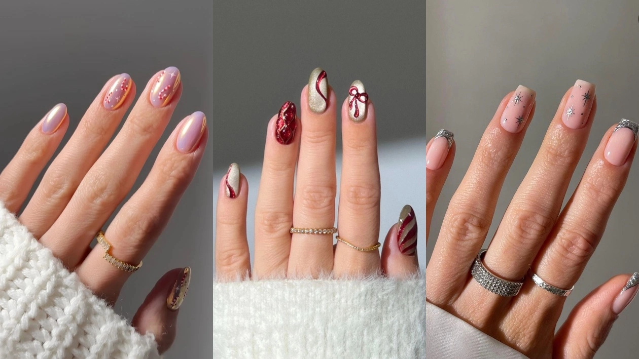 Трендові фото новинки манікюру з новорічним вайбом